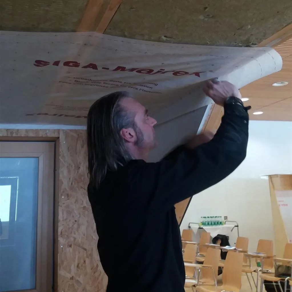 SIGA Workshop - Wind- und luftdichte Gebäudehülle - Team Bild 1