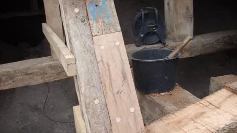 Fachwerksanierung Vilser Kirche - Bild 3