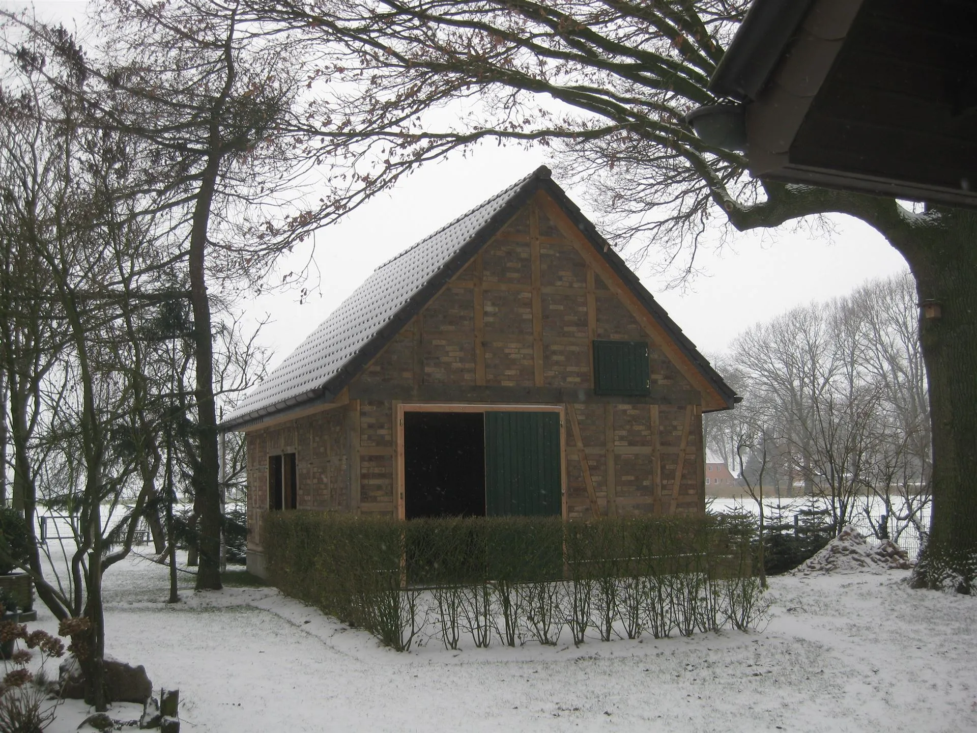 Neubau Remise als Geräteschuppen - Bild 1