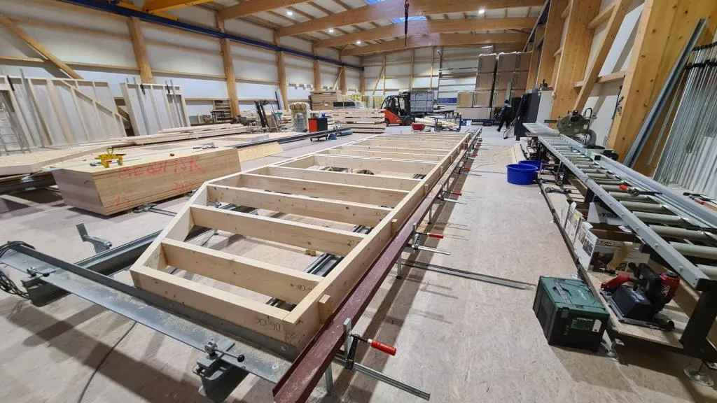 Holzrahmenbau Doppelhaus - Bild 1