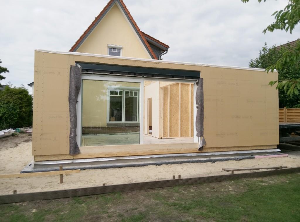 Anbau in Holzrahmenbauweise - Bild 3