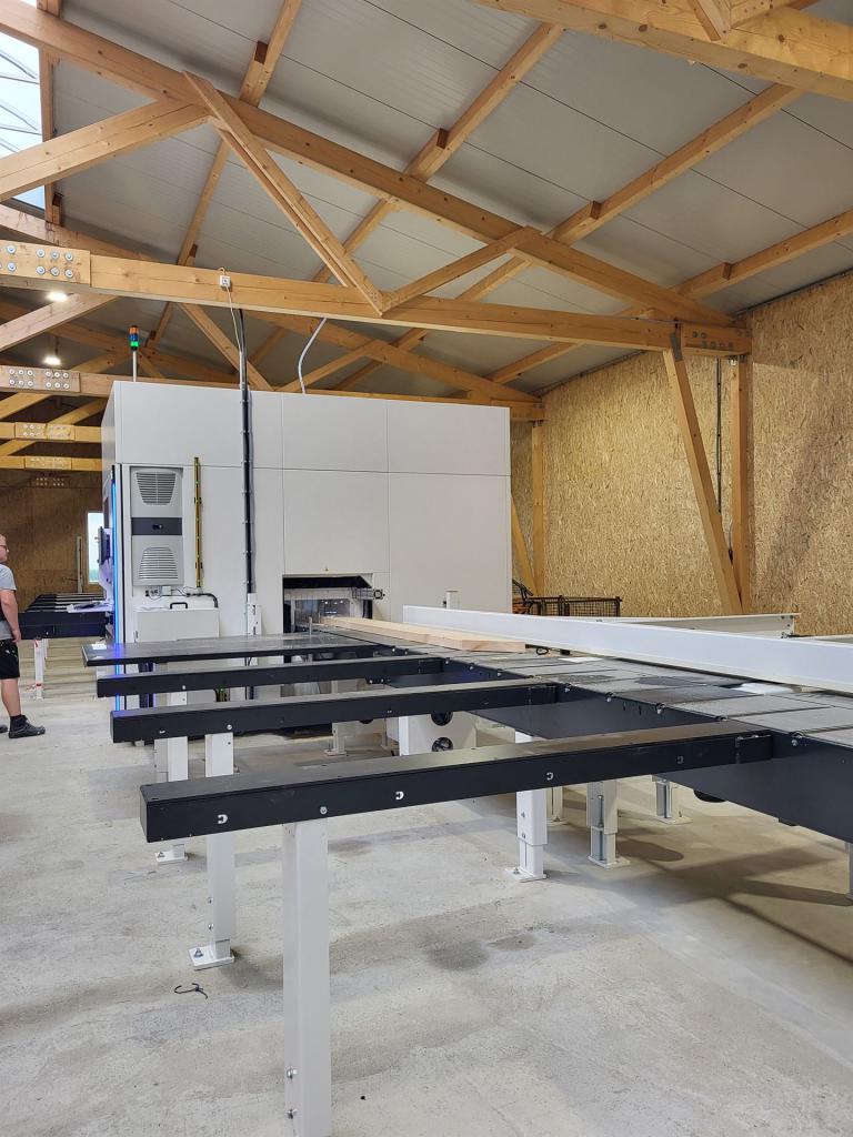 Die neue Abbundanlage