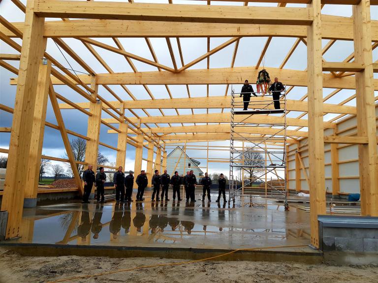 Die neue Fertigungshalle